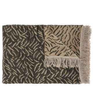 Claudi Plaid Premyo 150x200 cm Dark taupe