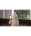 Uyuni LED kaars Santa Claus, Vanilla,  Smooth, 10x17 cm
