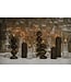 Colonne champagne brass S olielampje