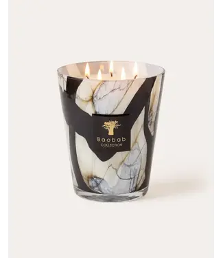 Baobab Geurkaars Stones marble grande
