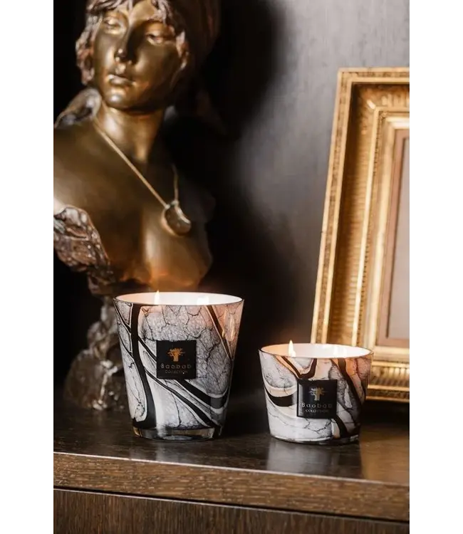 Baobab Geurkaars Stones marble signature