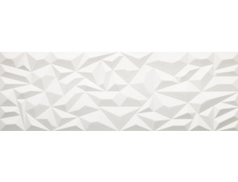 Porcenalosa wandtegel Prisma Blanco Mat 33,3x100 cm