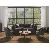 Porcelanosa vloertegel Nebraska Noir 25x150 cm