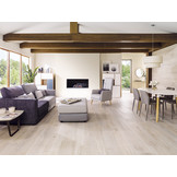 Porcelanosa vloertegel Tanzania White 23x150 cm