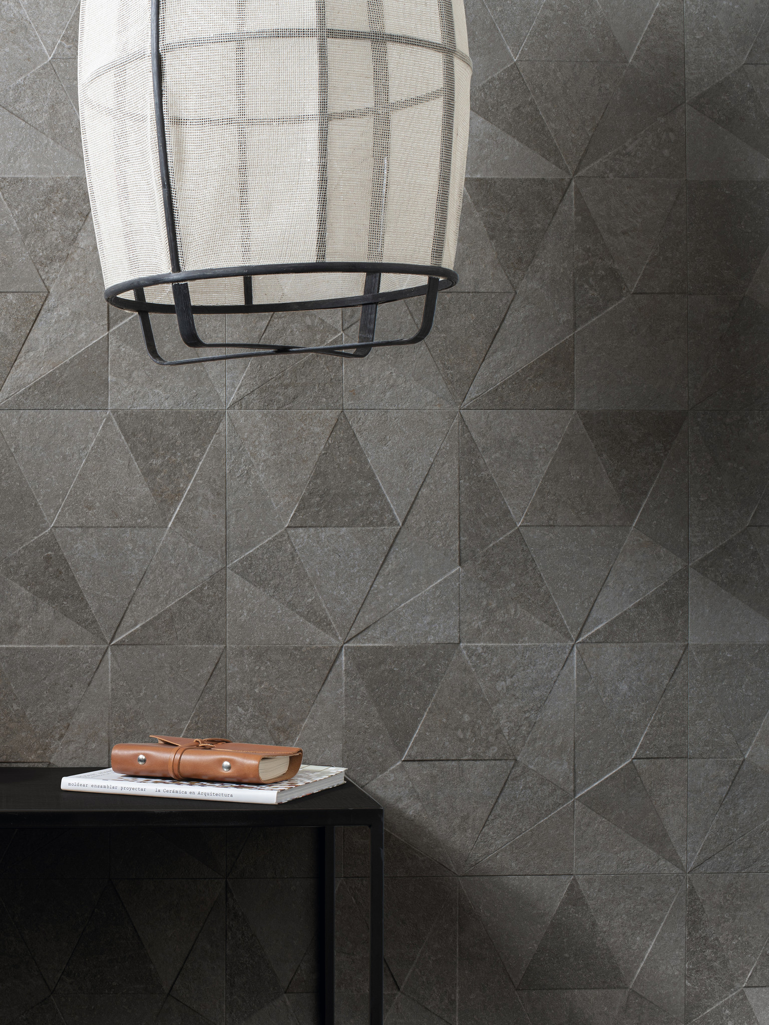 Porcelanosa wandtegel Verbier Thao Dark Decor 59,6x59,6 cm