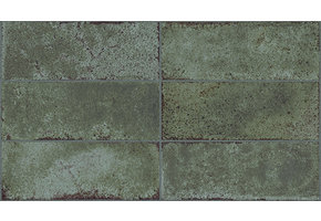 Porcelanosa wandtegel Vetri Green Brick 33,3x59,2 cm