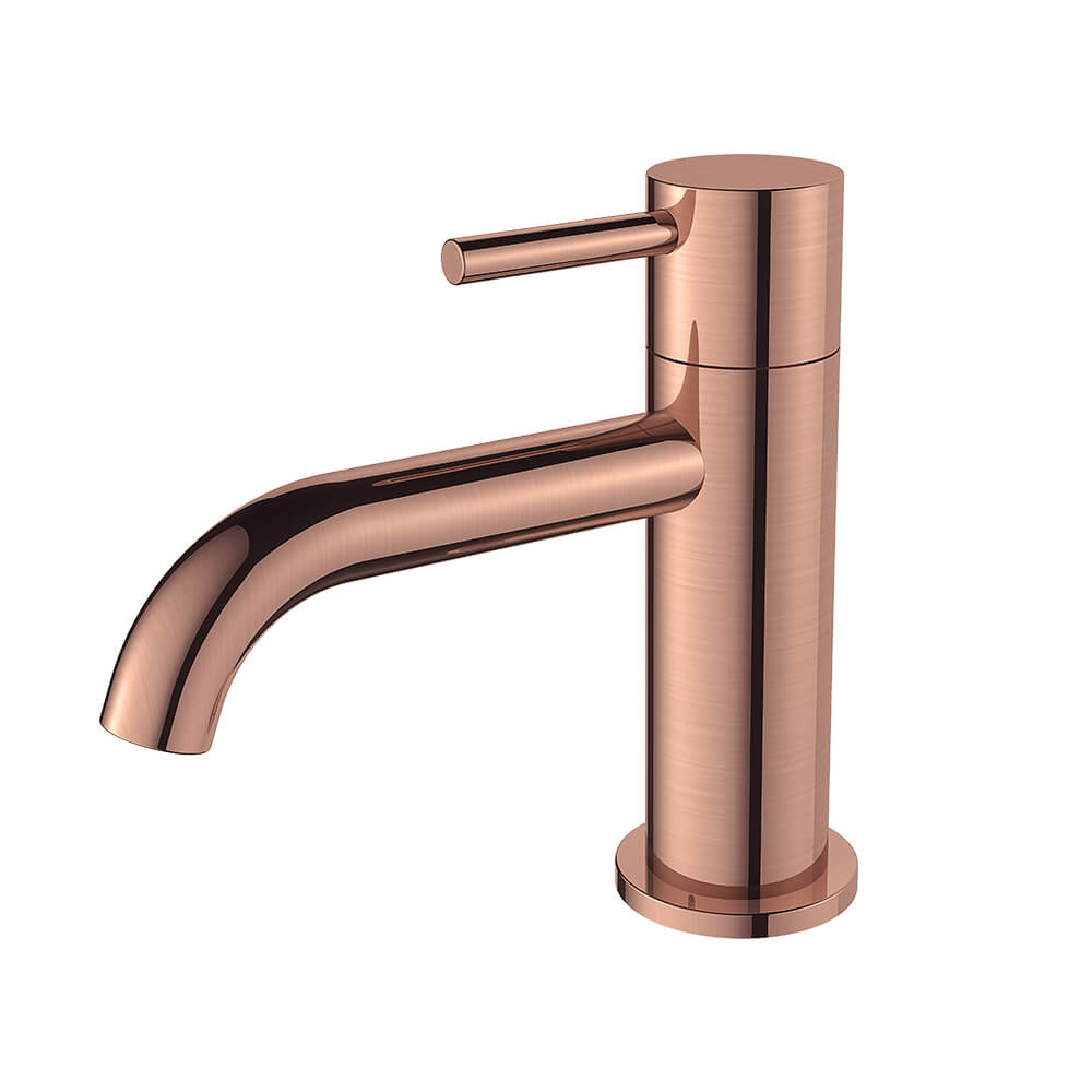 Regn fonteinkraan, geborsteld koper