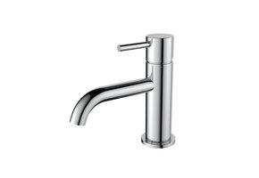 Regn lage wastafelmengkraan met coldstart, chroom