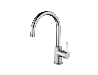 Regn keukenmengkraan met coldstart, chroom