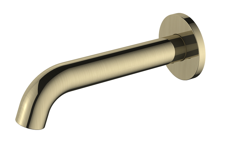 Regn losse uitloop 15cm, geborsteld goud