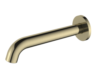 Regn losse uitloop 18cm, geborsteld goud