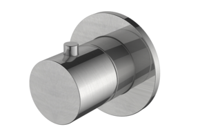 Regn stopkraan, geborsteld nikkel