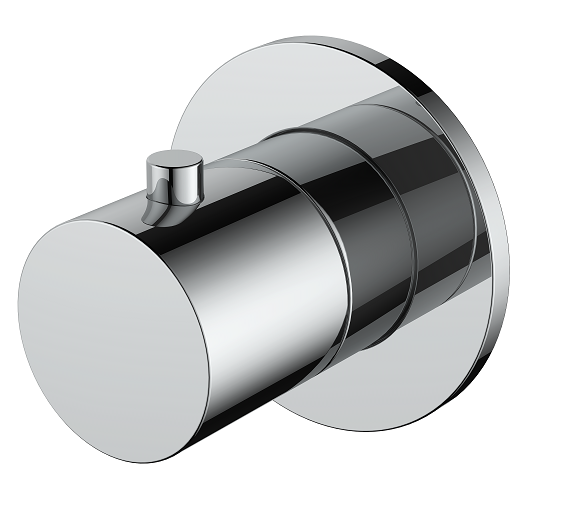 Regn stopkraan, chroom