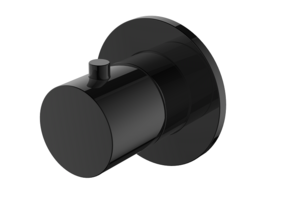 Regn stopkraan, gun metal black