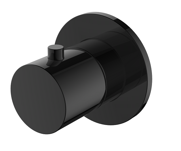 Regn stopkraan, gun metal black