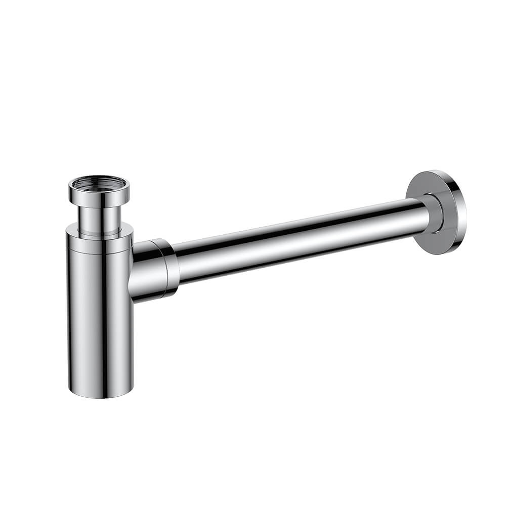 Regn wastafelsifon, chroom