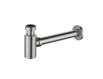 Regn fonteinsifon, geborsteld nikkel