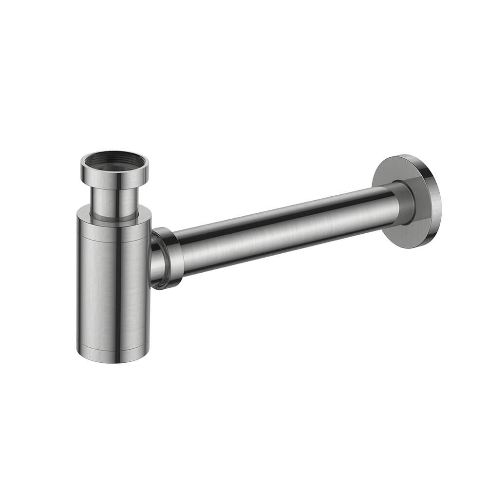 Regn fonteinsifon, geborsteld nikkel