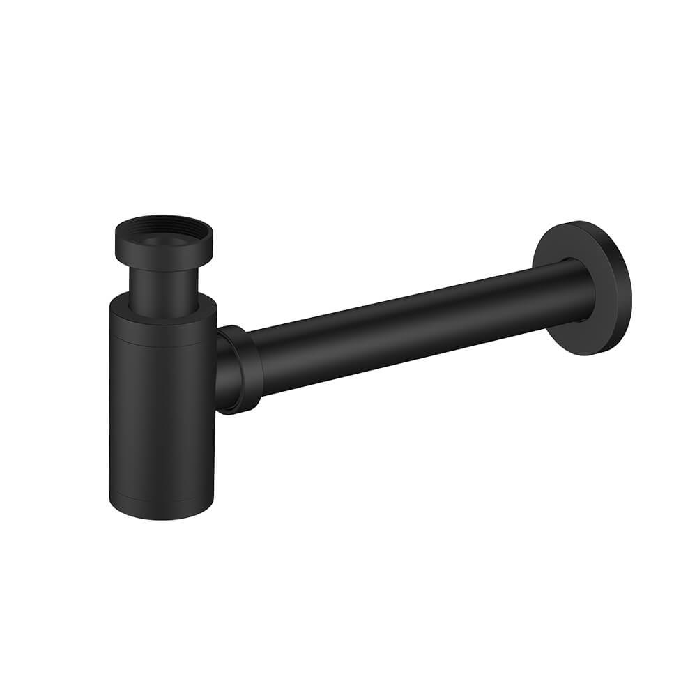 Regn fonteinsifon, mat zwart