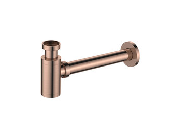 Regn fonteinsifon, geborsteld koper