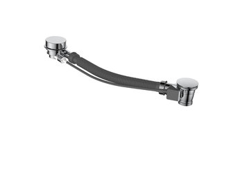 Regn badoverloop, chroom