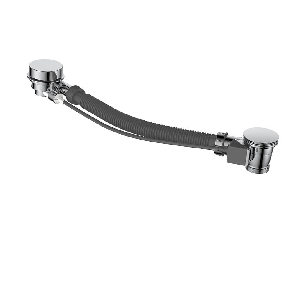 Regn badoverloop, chroom