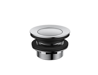 Regn pop-up badafvoerplug, chroom