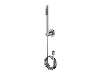 Regn badset, geborsteld nikkel