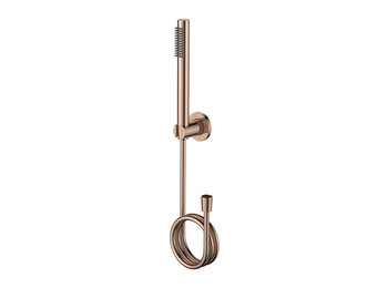 Regn badset, geborsteld koper