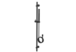 Regn glijstangset, gun metal black