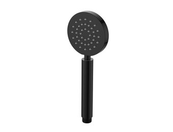 Regn handdouche rond, gun metal black