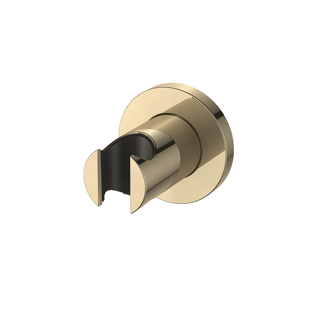 Regn wandhouder, geborsteld goud