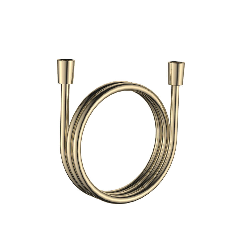 Regn doucheslang 150 cm, geborsteld goud
