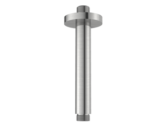 Regn plafondarm inkortbaar, geborsteld nikkel