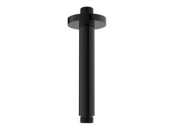 Regn plafondarm inkortbaar, gun metal black