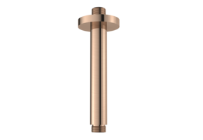 Regn plafondarm inkortbaar, geborsteld koper