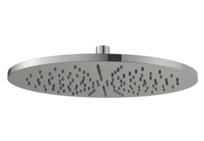 Regn hoofddouche rond 30cm, geborsteld nikkel