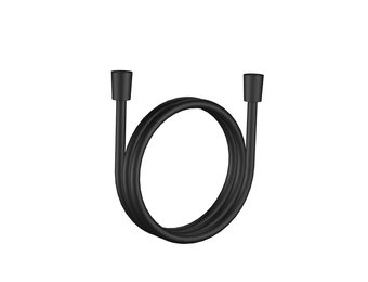 Regn doucheslang 125cm, mat zwart