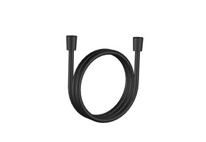 Regn doucheslang 200cm, mat zwart