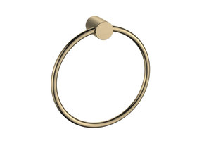 Regn handdoekring, geborsteld goud