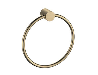 Regn handdoekring, geborsteld goud