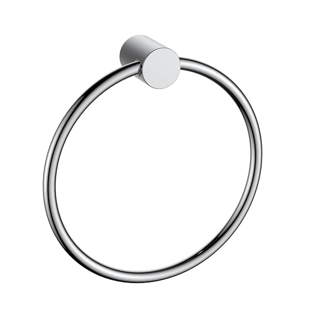Regn handdoekring, chroom