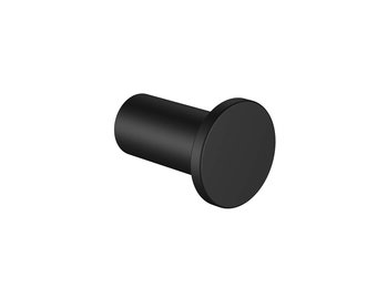 Regn handdoekhaak klein, mat zwart