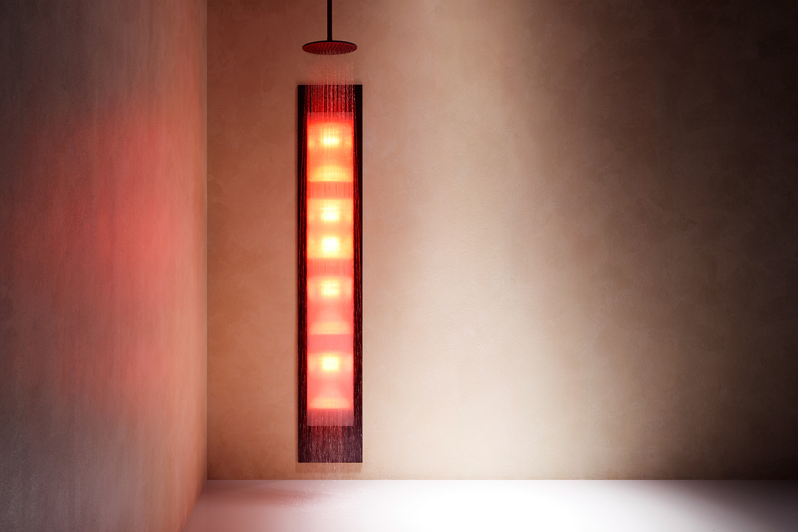 Sunshower Deluxe Black - Inbouw