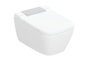 Geberit douche wc sela square wit - chroom