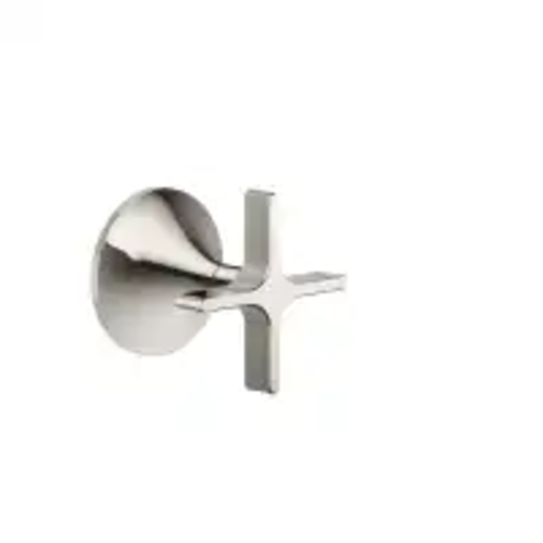 Dornbracht Vaia afbouwdeel inbouwstopkraan rechtssluitend 1/2" platina mat 36607809-06