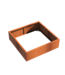 Adezz Cortenstaal | Carrez zonder bodem | 1400x1400x400 mm
