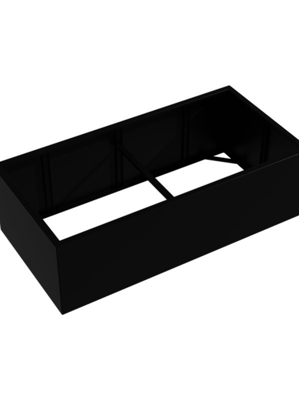 Adezz  Aluminium | Carrez zonder bodem | 200x100x60 cm