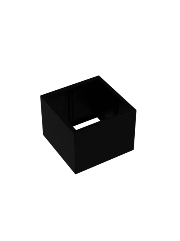 Adezz Aluminium | Carrez zonder bodem | 80x80x60 cm