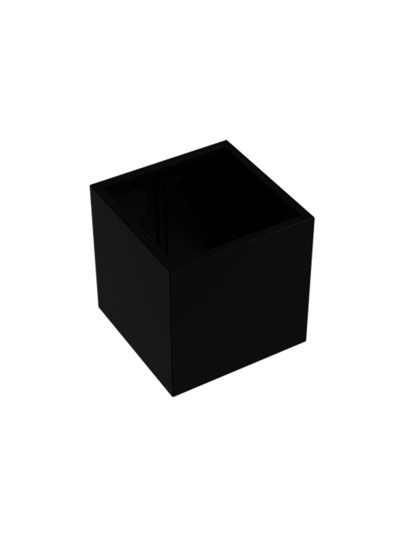 Adezz Aluminium | Carrez zonder bodem | 80x80x80 cm